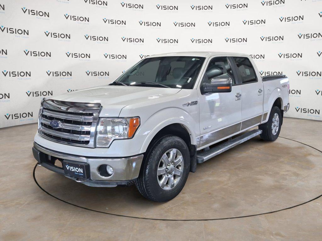 2013 Ford F-150 '4WD SuperCrew 145'' Lariat' in Other — front three-quarter view