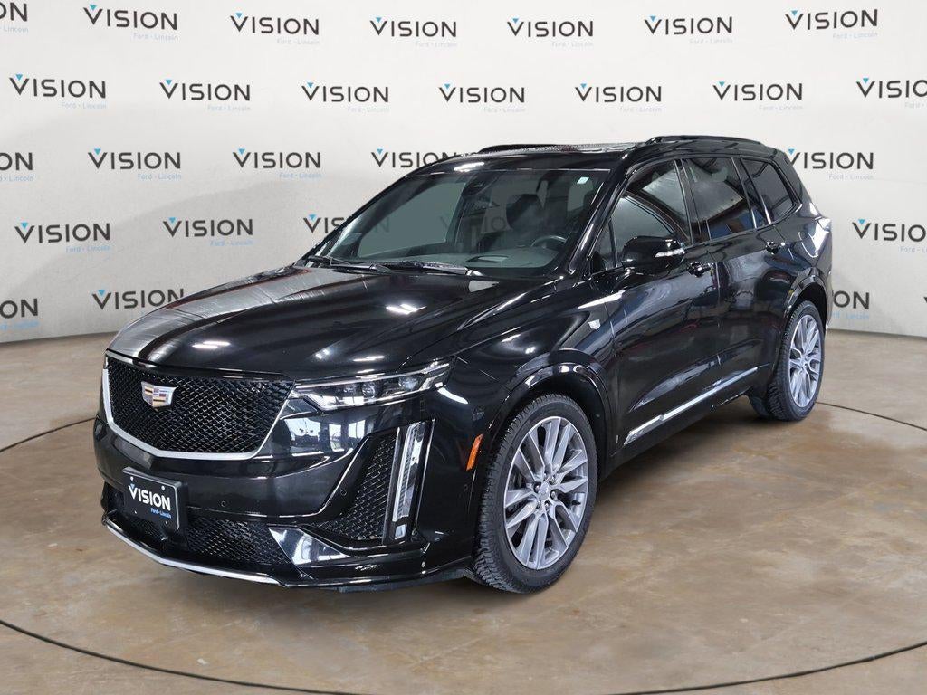 2020 Cadillac Xt6 AWD 4dr Sport in Manhattan Noir Metallic — front three-quarter view